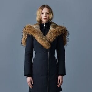 Mackage winter coat with full hood of fur